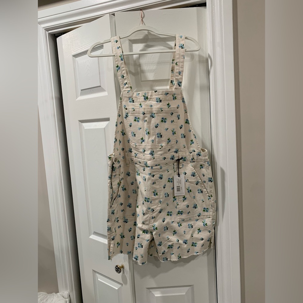 Weworewhat floral overalls XL (new with tags) - Picture 4 of 4